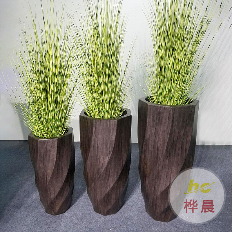 廠家專業(yè)生產玻璃鋼花盆樹脂花盆園藝花箱長方形花盆種植箱育苗盆