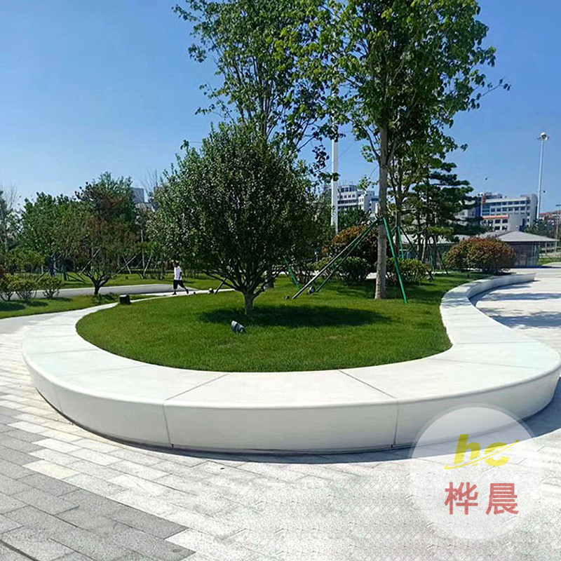 玻璃鋼休閑座椅雕塑異形裝飾擺件戶外公園商城景觀樹池座凳有現(xiàn)貨