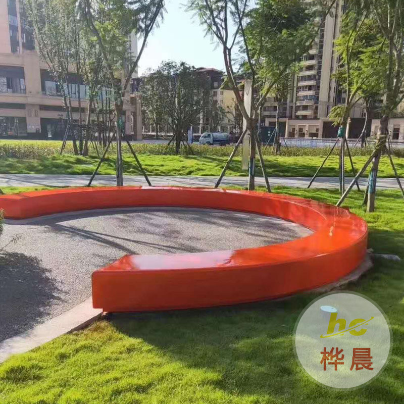 成都廠家供應景觀工程小區(qū)玻璃鋼樹池坐凳公園綠化玻璃鋼樹池坐凳